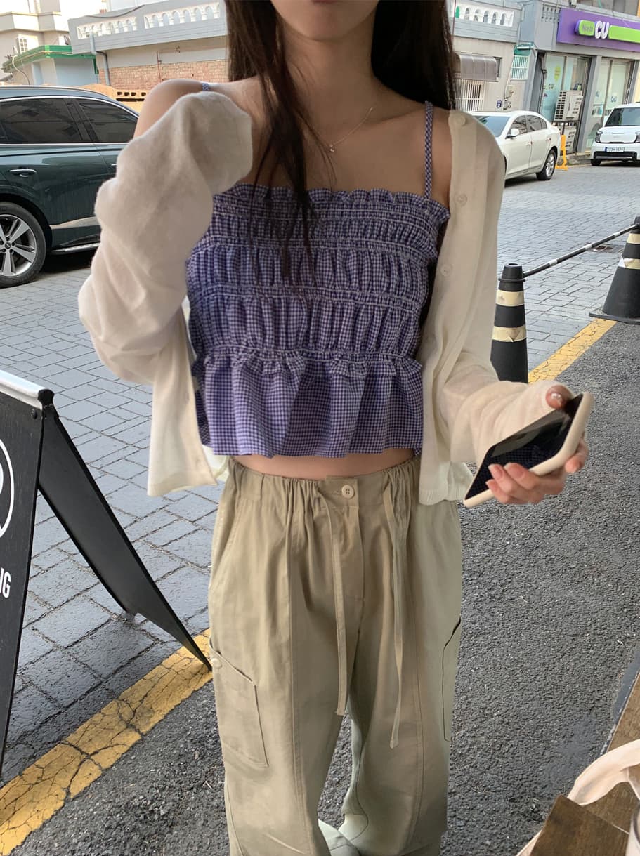 ins 보 주님 섹션 순수한 욕망 오프숄더 프릴 주름 튜브탑 캐미솔 휴가 바람 디자인 센스 맨위 상세 이미지 12