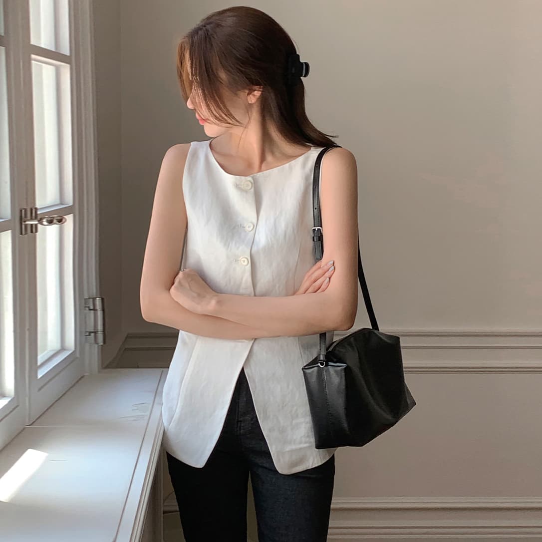 크기 있음 업데이트 프랑스식 우아함 미니멀리즘 품격 싱글 줄 버튼 슬림해 보이는 디자인 섹션 네클라인 셔츠 맨위