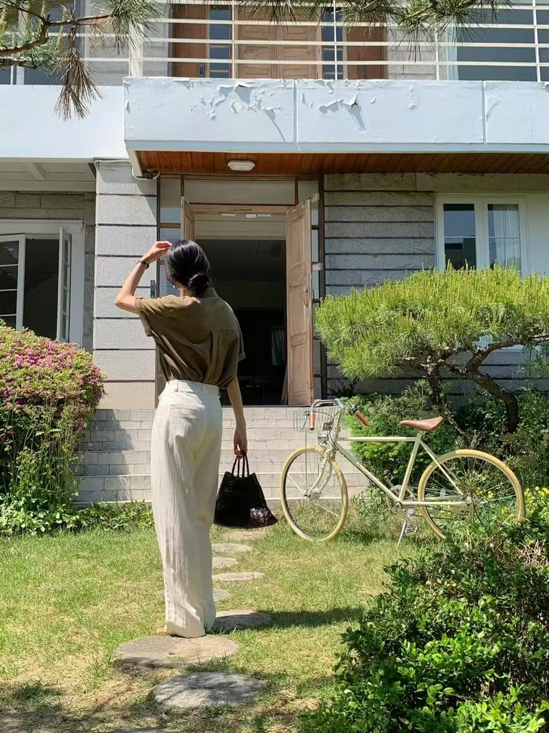 크기 있음 업데이트 한 부서 미니멀리즘 품격 다용도 루즈핏 다른 색상 버클 정장 칼라 싱글 줄 버튼 셔츠 캐주얼 맨위 상세 이미지 26