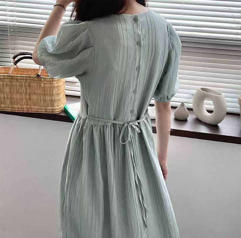 크기 있음 업데이트 한 부서 느긋한 바람 양성 및 음성 둘 착용 루즈핏 빅 사이즈 드레스 일상 다용도 여름 휴가 치마 상세 이미지 20