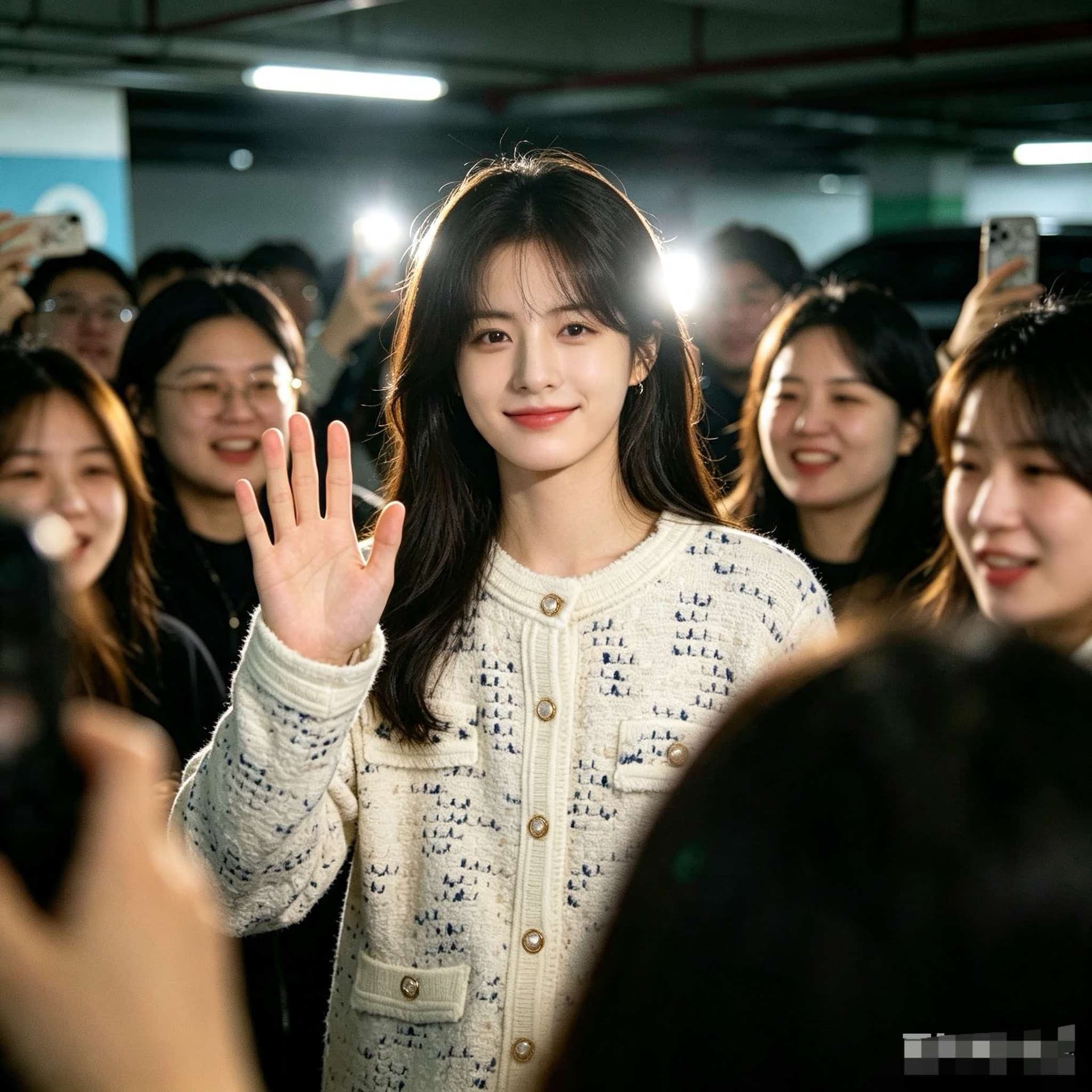 26 봄 가을 프랑스식 품격 작은 샤넬 스타일 니트 여성 코트 새로운 고급 센스 패션 외국 가스 루즈핏 맨위 상세 이미지 4