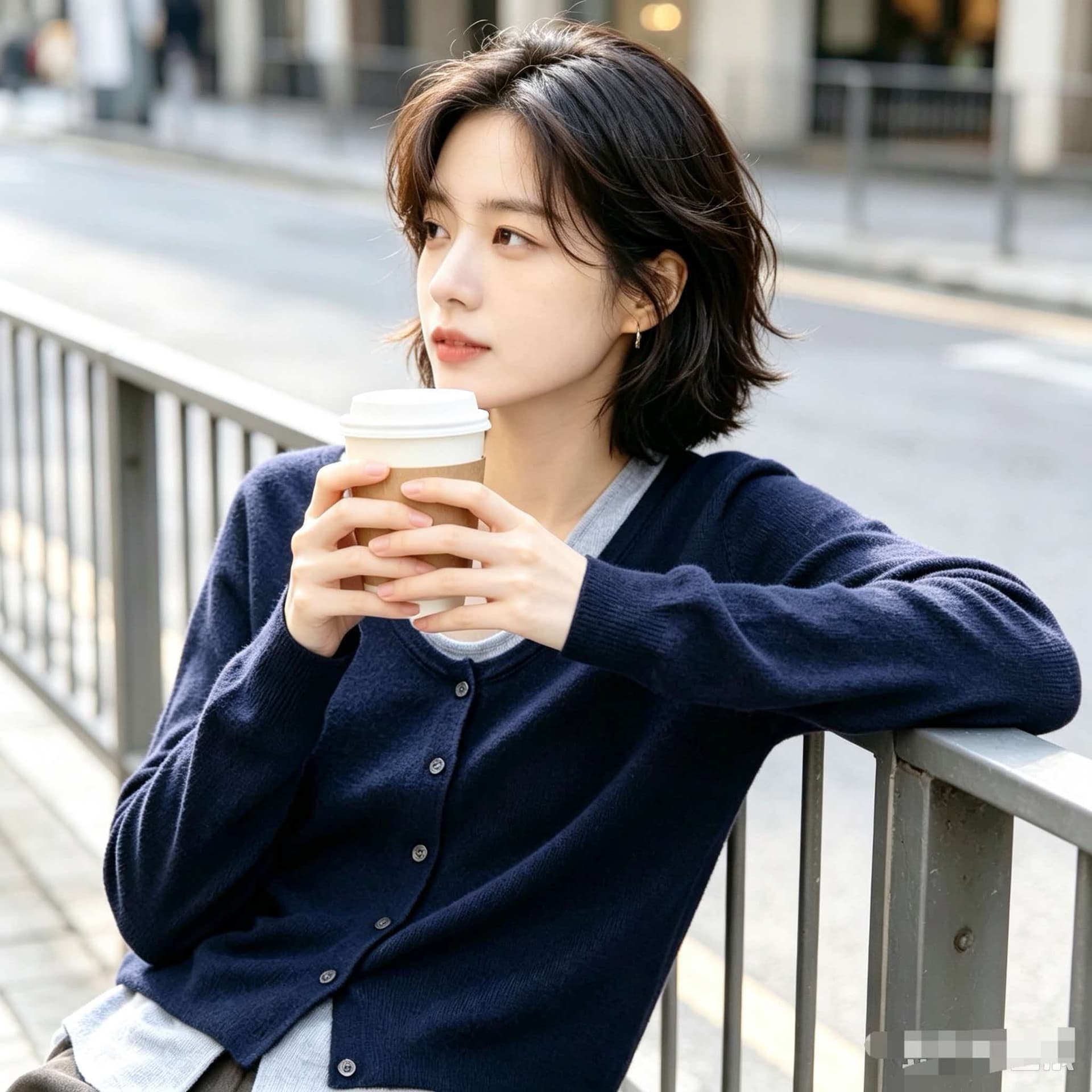 페이크 레이어드 패치워크 니트 스웨터 여성 2026 가을 새로운 한 부서 Chic 오프숄더 기본 셔츠 폭발 맨위 서비스 상세 이미지 4