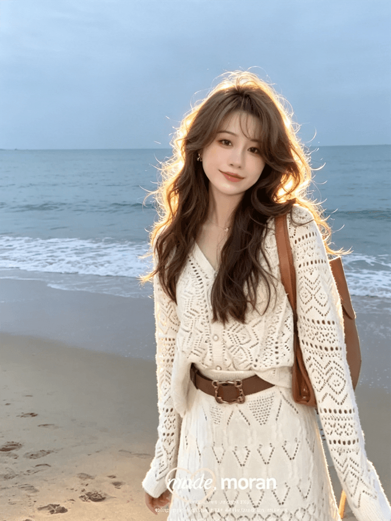 한 부서 작은 샤넬 스타일 자수 니트 스웨터 반신 스커트 투피스 슈트 소금 부서 빛 요리 한 슬림해 보이는 연령 감소 패션 상세 이미지 1