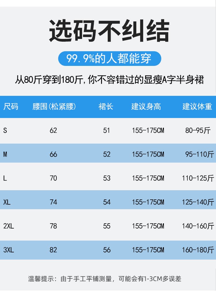 실사 2026 여름 루즈핏 레트로 워시 물 데님 중간 스커트 패치워크 외국 가스 캐주얼 꽃밭 미니 스커트 상세 이미지 17