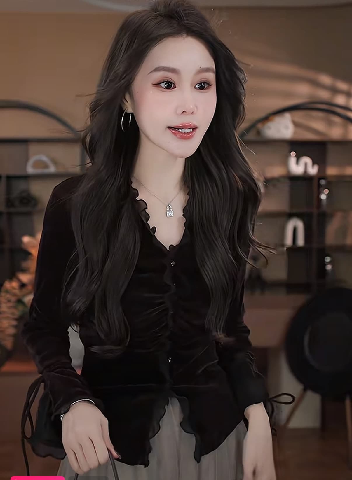 프랑스식 빅 사이즈 새로운 패션 품격 다용도 디자인 센스 셔츠 맨위 상세 이미지 1