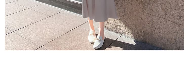 임산부 가을 겨울 패션 섹션 하이웨이스트 슬림해 보이는 큰 진자 롱 스커트 임신 기간 외출용 니트 복부 지지 반신 스커트 상세 이미지 20