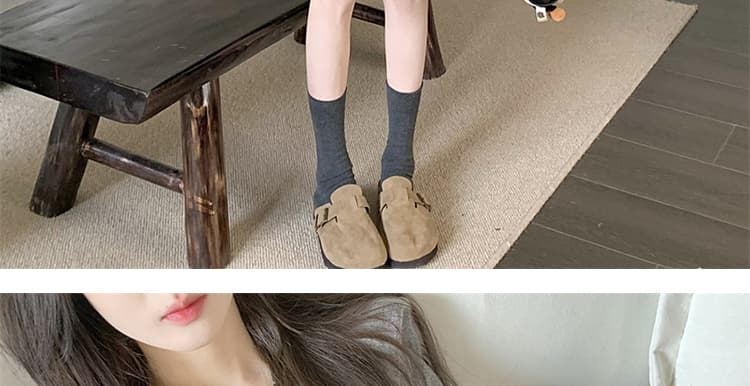 임산부 니트 반신 스커트 가을 겨울 새로운 플리츠 스커트 미니 스커트 겨울 슬림해 보이는 작은 키 다용도 한 마디 반 스커트 상세 이미지 48