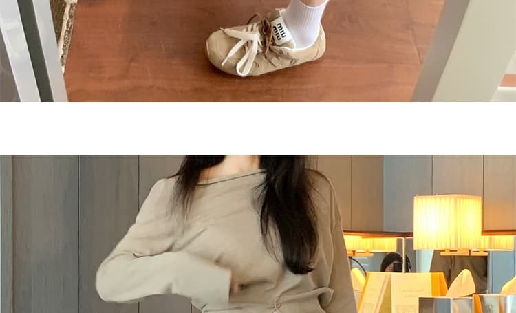 출산 착용 가을 겨울 새로운 나비 매듭 니트 반신 스커트 봄 가을 외출용 하이웨이스트 슬림해 보이는 플리츠 스커트 상세 이미지 51