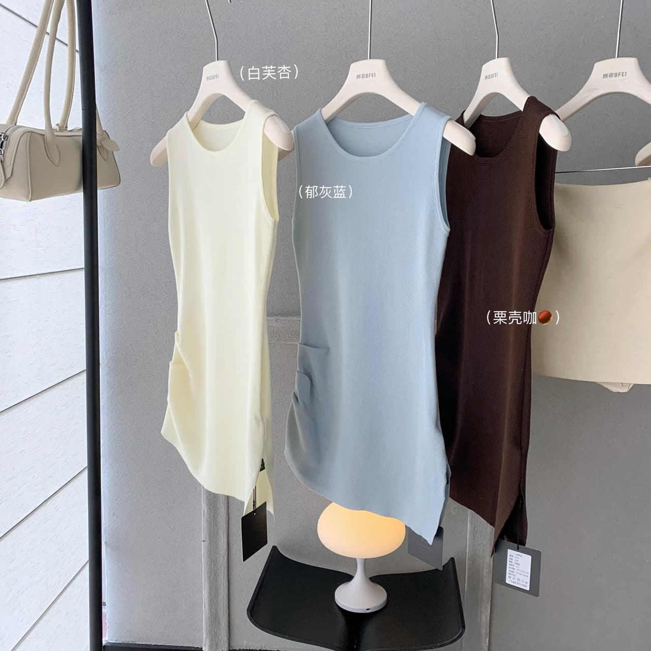 madofit Madou rachel 파리 일러스트레이션 도시 lady 센스 슬림해 보이는 핀치 Pleat 측면 트임 조끼 이미지 4