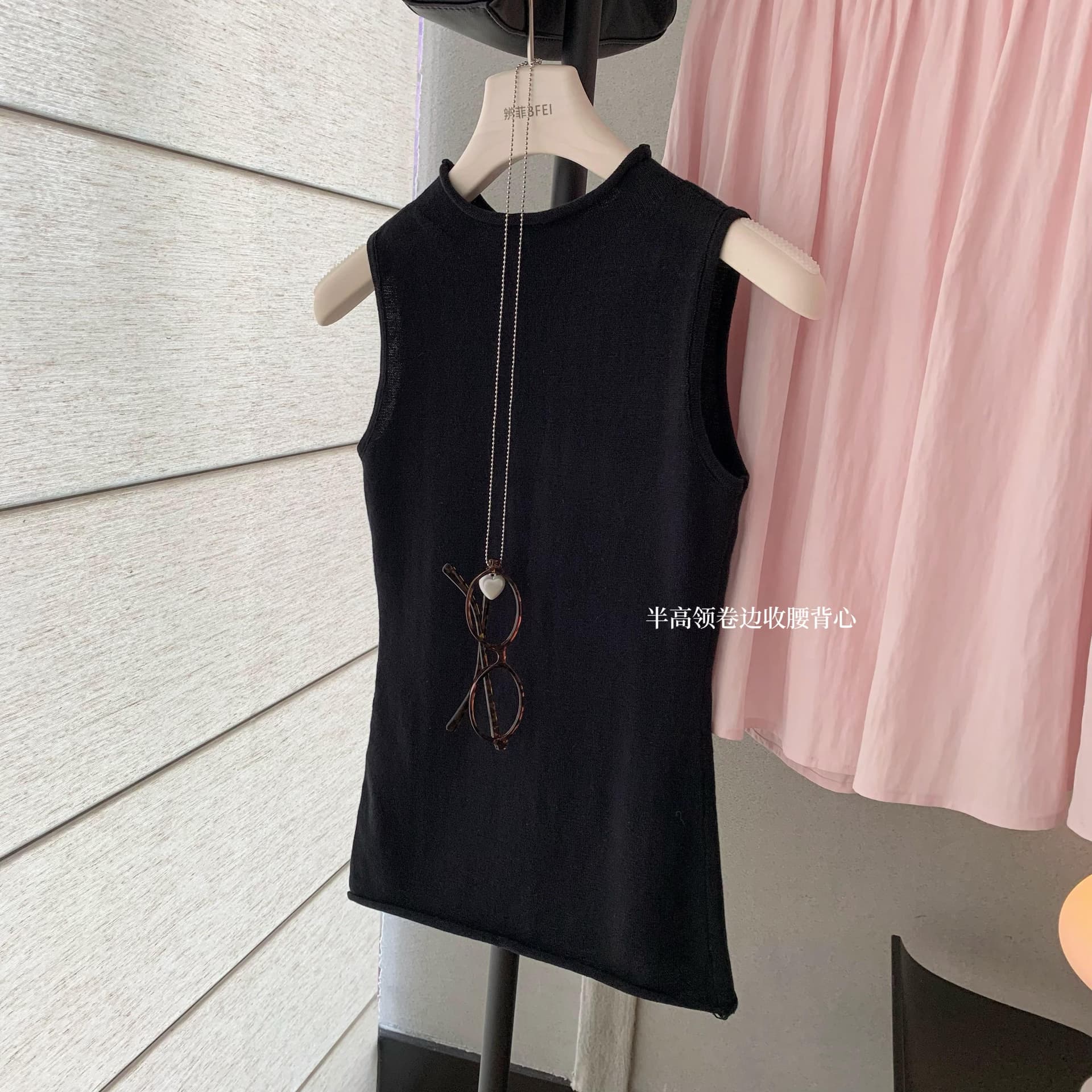 4pril 주간 실크 아마 핀치 Pleat 퍼프 스커트 여성 여름 핑크색 반 스커트 하이웨이스트 슬림해 보이는 루즈핏 다용도 A라인 스커트 상세 이미지 5