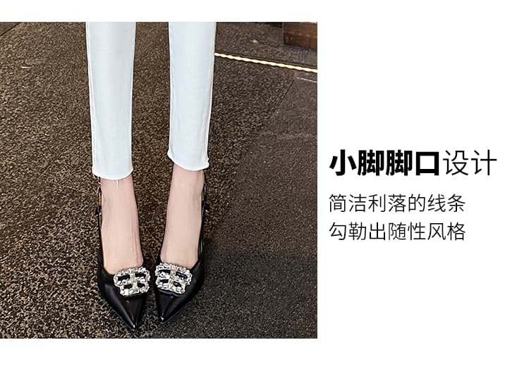 실사 토끼 버블 꽃차 애니 편지 오리지널 디자인 봄 새로운 펭 넓적 다리 작은 발 바지 하이 웨이스트 청바지 상세 이미지 11