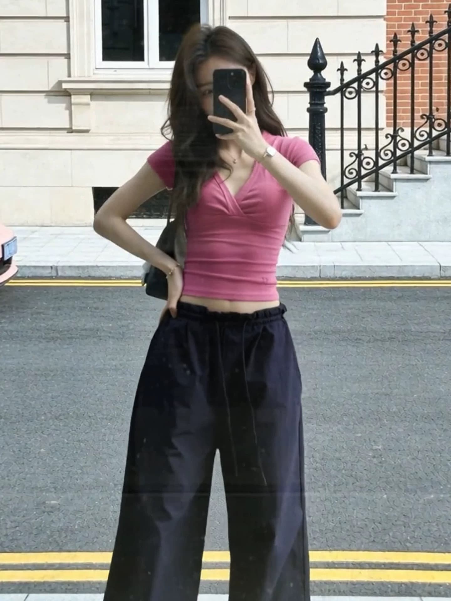 한 부서 전체 집합 ootd 착용 가져 가라. 드레스 아이들 여름 2026 새로운 셔츠 반신 롱 스커트 투피스 슈트 상세 이미지 1