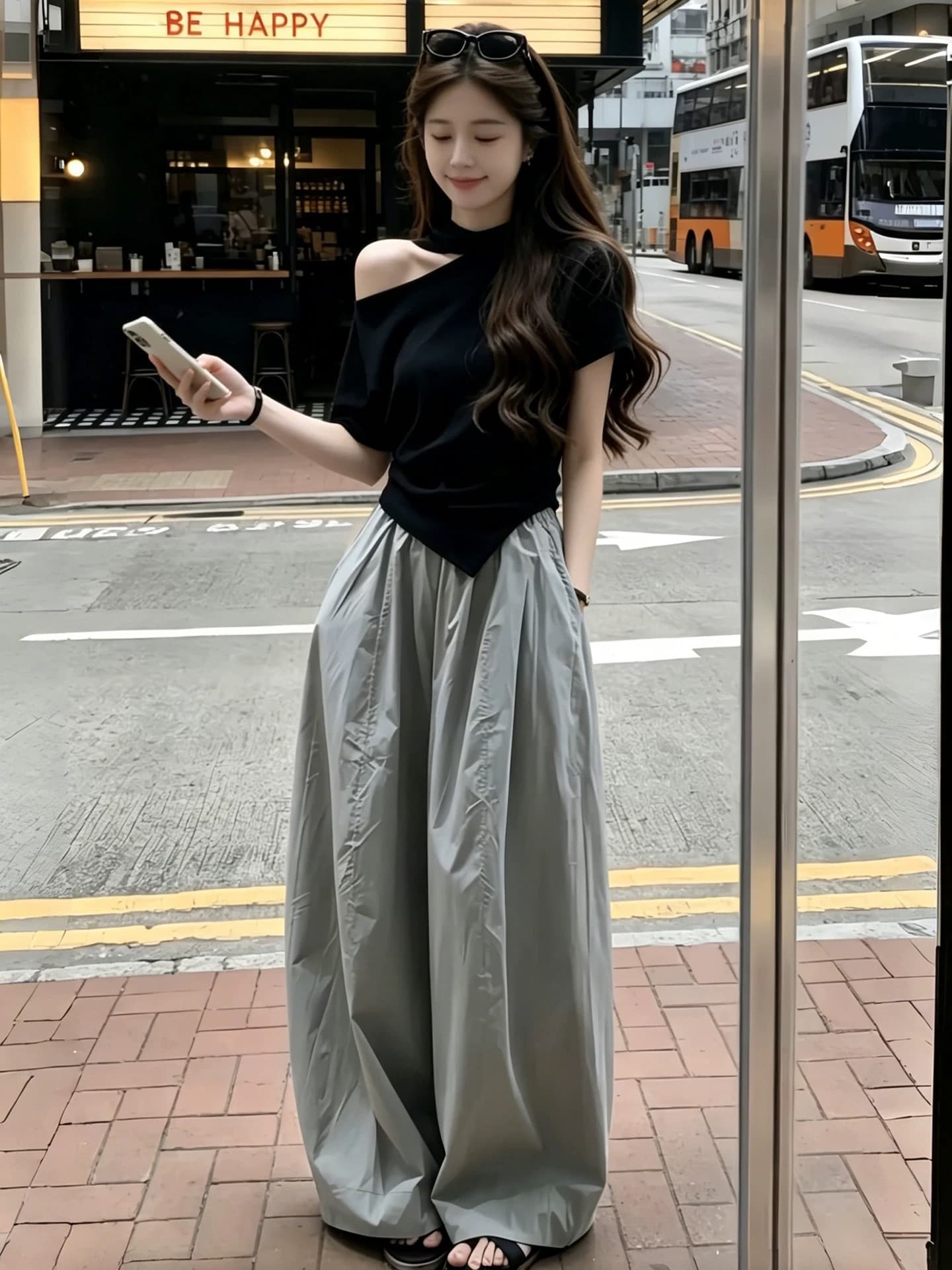 한 부서 전체 집합 ootd 착용 가져 가라. 드레스 아이들 여름 2026 새로운 셔츠 반신 롱 스커트 투피스 슈트