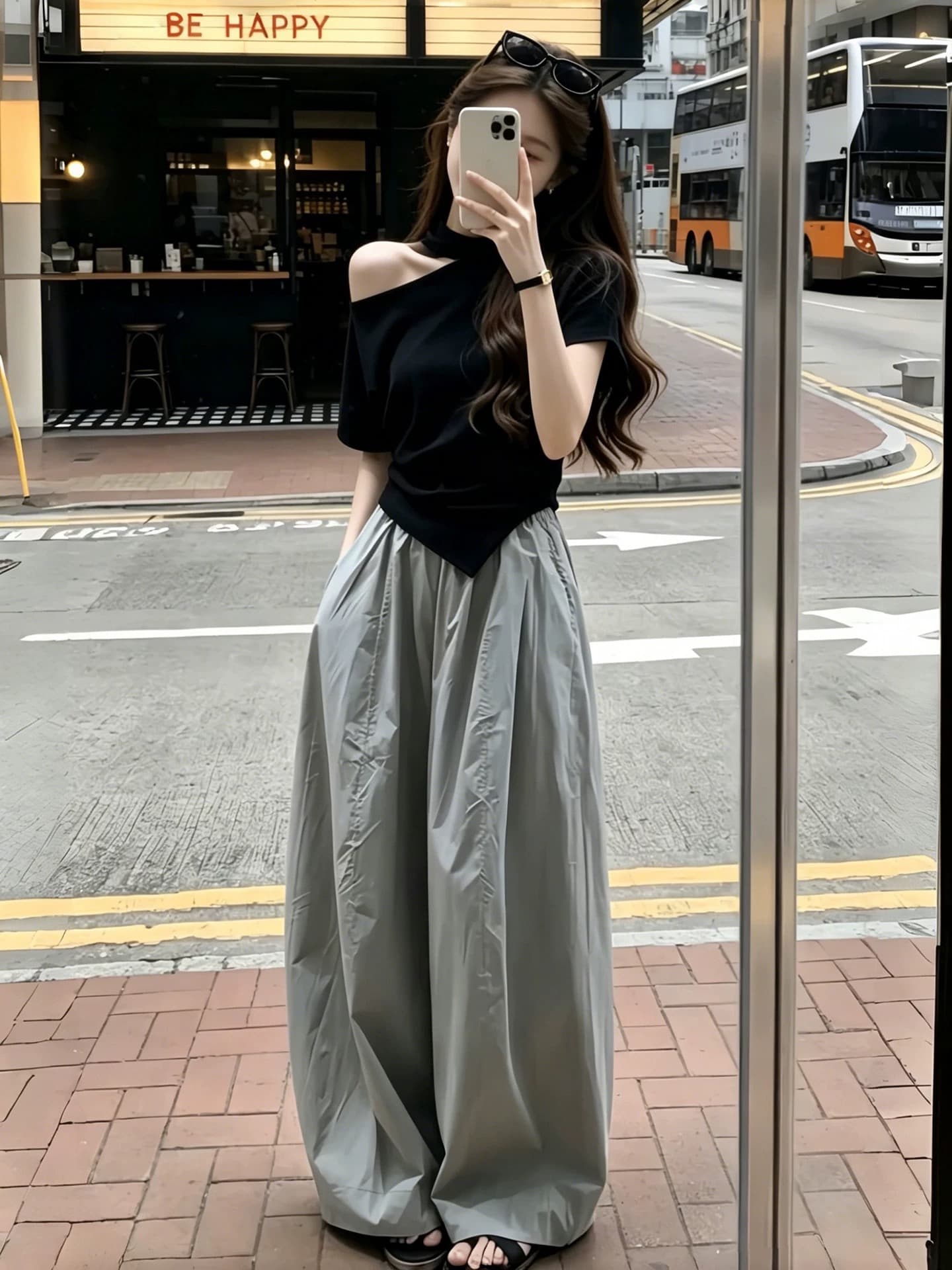 한 부서 전체 집합 ootd 착용 가져 가라. 드레스 아이들 여름 2026 새로운 셔츠 반신 롱 스커트 투피스 슈트 이미지 4