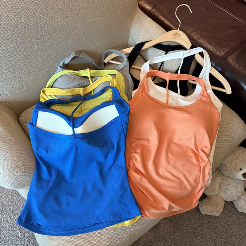 실사 도파민 행침 목 캐미솔 벨트 가슴 패드 몸매 가꾸기 슬림해 보이는 다용도 품격 만나는 맨위 상세 이미지 19