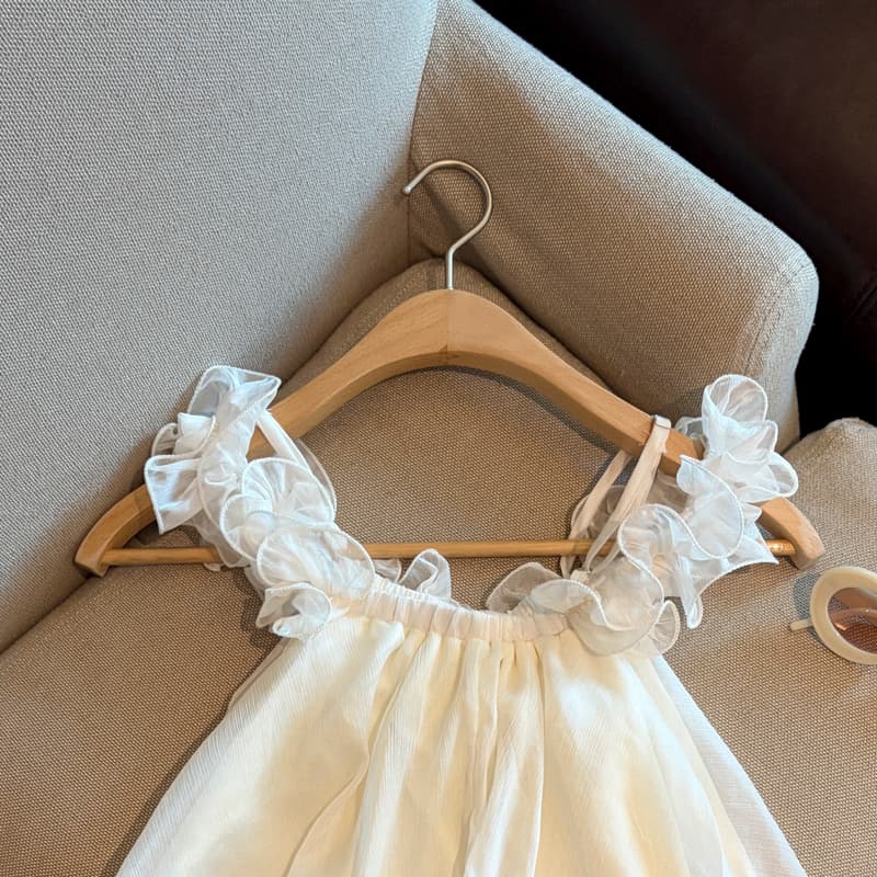 실사 달콤한 스타일 프릴 행침 목 쉬폰 조끼 여성 여름 디자인 센스 핫걸 인형 셔츠 맨위 상세 이미지 15