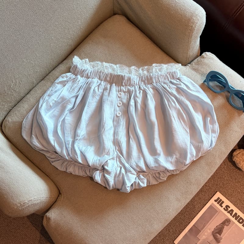 실사 달콤한 스타일 레이스 조각 디자인 센스 반바지 여름 새로운 허리밴드 몸매 가꾸기 슬림해 보이는 꽃밭 치마바지 상세 이미지 40