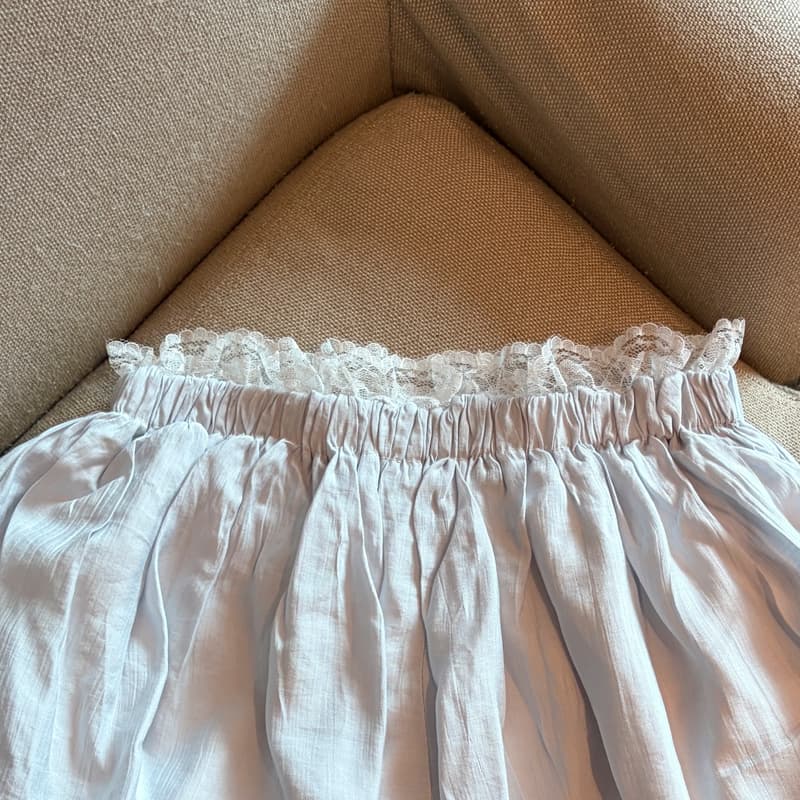 실사 달콤한 스타일 레이스 조각 디자인 센스 반바지 여름 새로운 허리밴드 몸매 가꾸기 슬림해 보이는 꽃밭 치마바지 상세 이미지 45