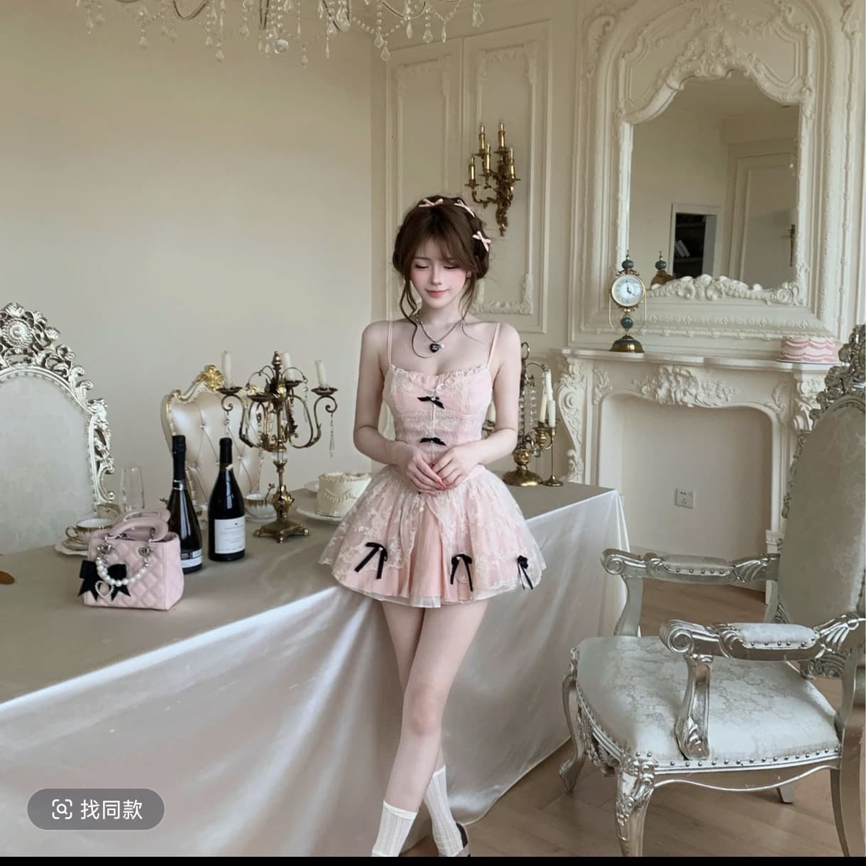 루이 茜 웨이 Sher S 반란 연인 봄 여름 천 금빛 바람 오리지널 디자인 오픈 가디건 드레스 r7196-2f 이미지 4