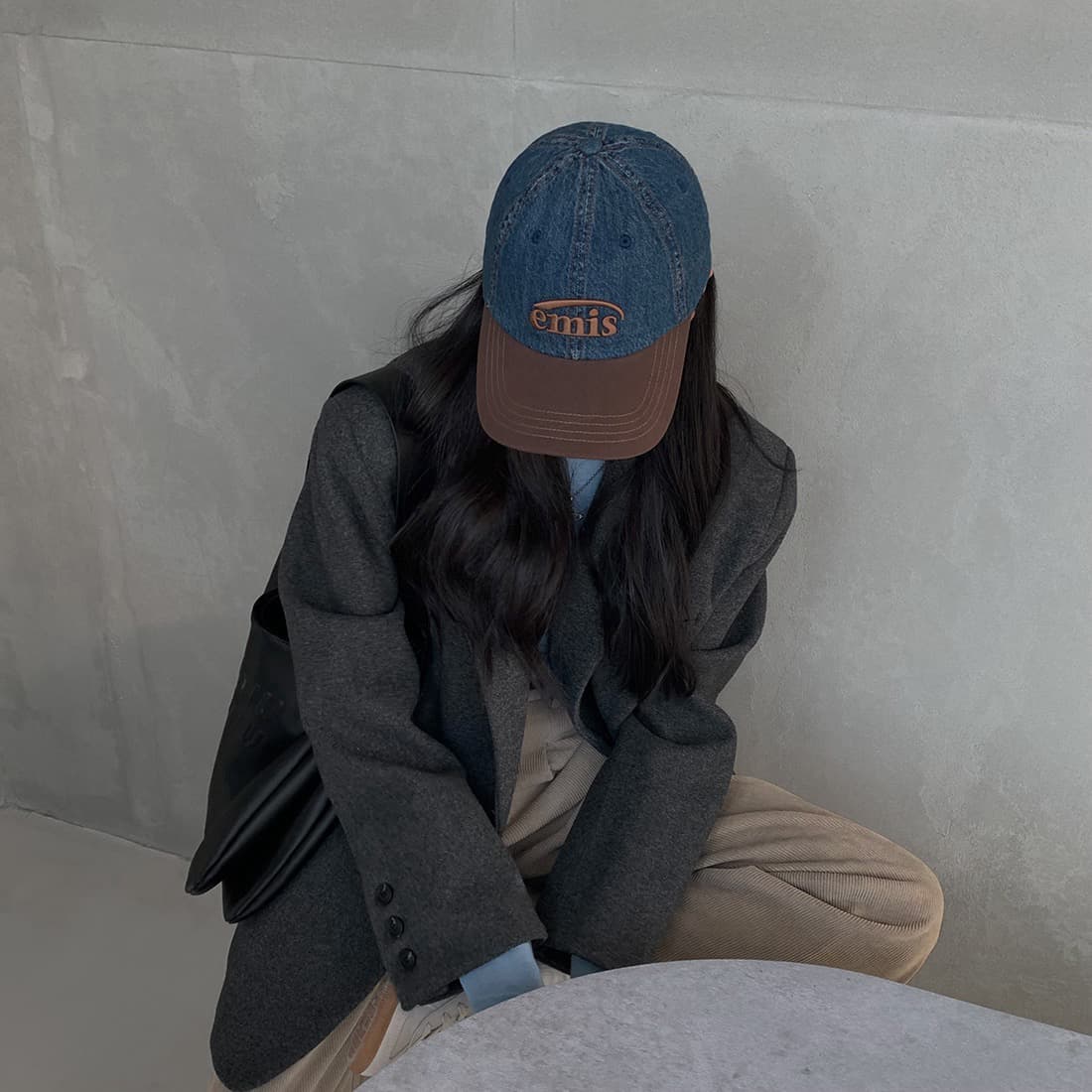 가을 겨울 새로운 한 부서 그는 벤 바람 루즈핏 두꺼운 모직 외투 3 색 상세 이미지 31
