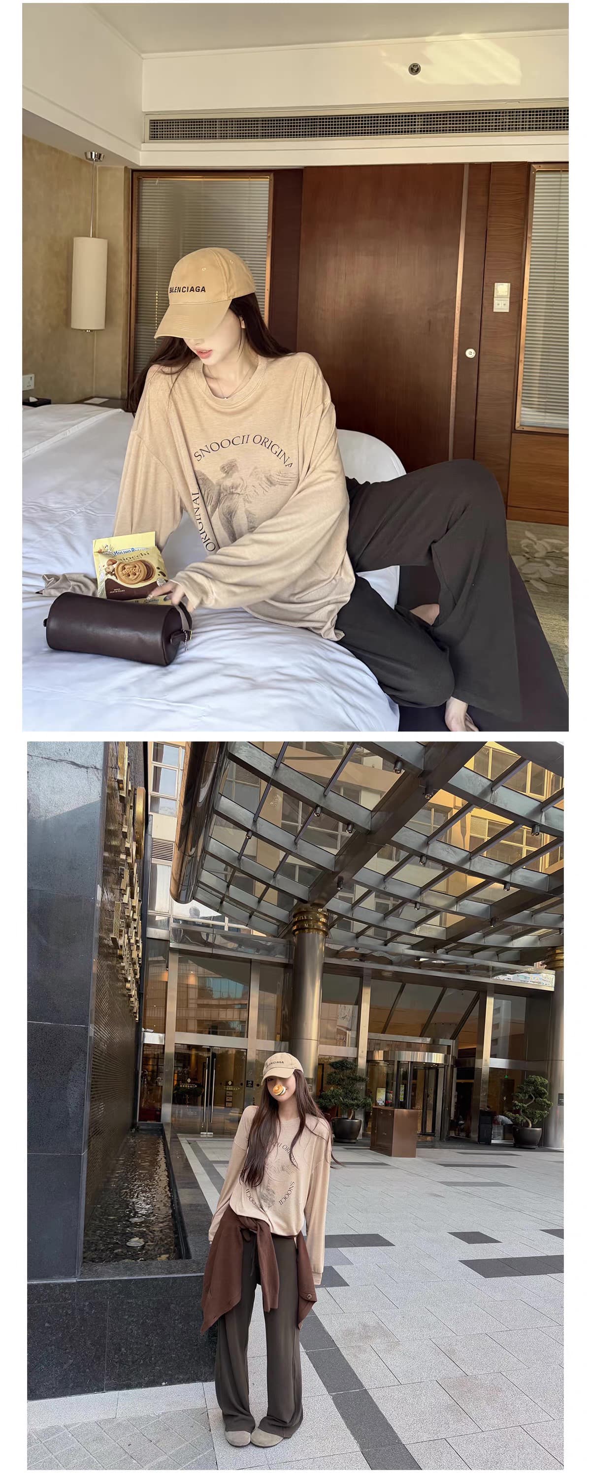 superniniyy 워프 엉덩이 yoga 바지 높음 그램 무거운 찹쌀 叽 叽 느슨함 센스 워프 엉덩이 선 디스플레이 다리 좋은 캐주얼 긴 바지 상세 이미지 27