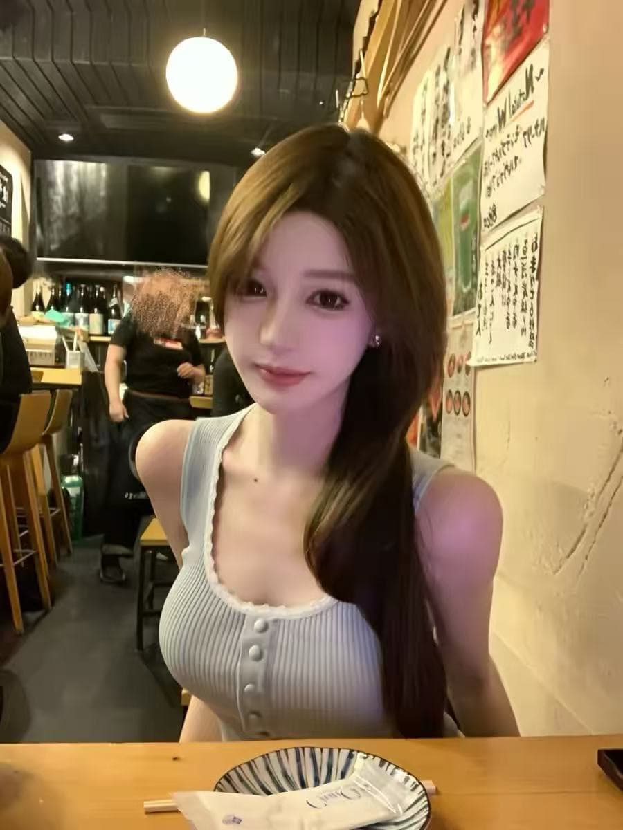 cher 챠오어 릴리 오브 더 밸리 소녀 물결무늬 레이스 레이스 캐미솔 여름 u 칼라 신축성 니트 맨위 상세 이미지 3