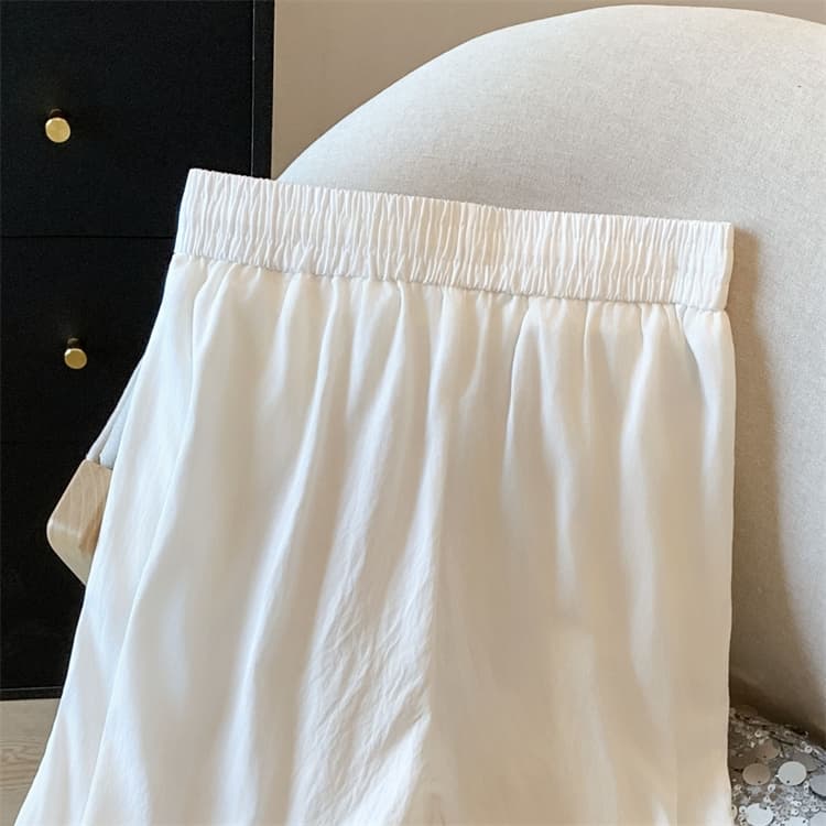 실사 오래된 돈 바람 주간 실크 야마모토 바지 여성 여름 새로운 디자인 센스 레이스 홀로우 아웃 다용도 스트레이트 넓은 다리 9부 바지 상세 이미지 21