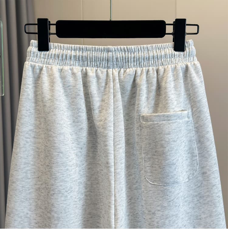 아메리칸 운동 바지 여성 2026 가을 핫걸 캐주얼 웨이 바지 루즈핏 슬림해 보이는 도루 센스 느긋한 와이드 레그 팬츠 조거 바지 상세 이미지 21