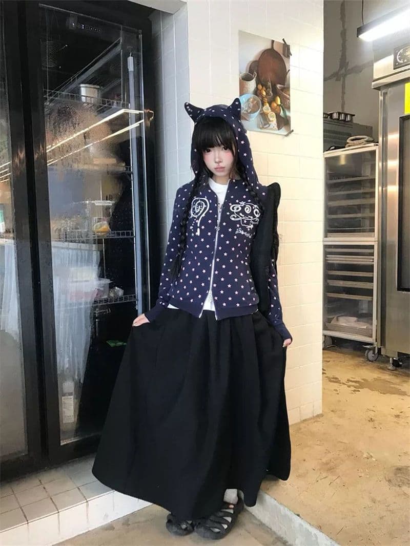 순수한 Mianhua 면 복합 얇은 스타일 털이 있는 프린트 s-xl 이미지 4