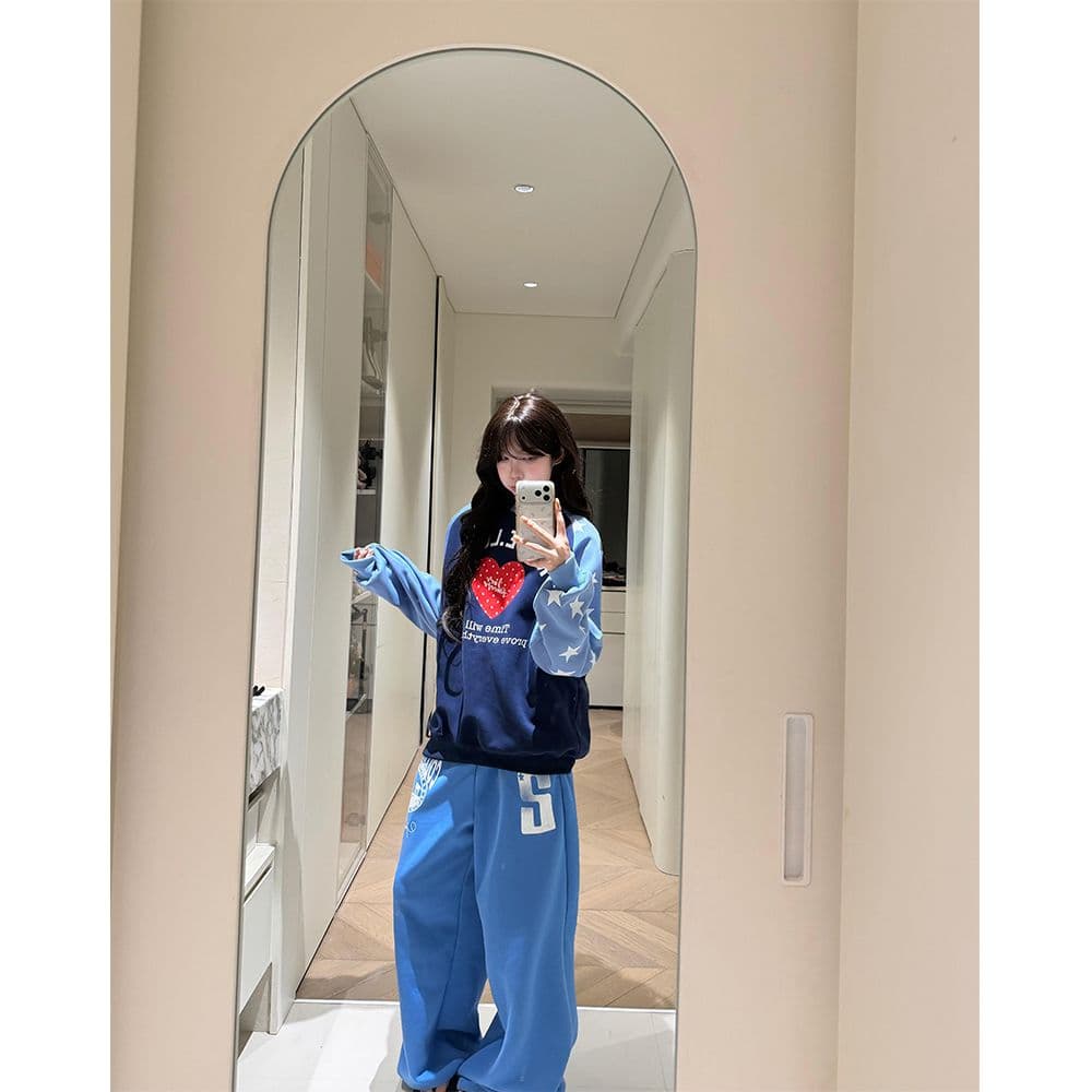얇은 스타일 털이 있는 이후 패키지 칼라 순수한 Mianhua 면 복합 후드티 여성 상세 이미지 3