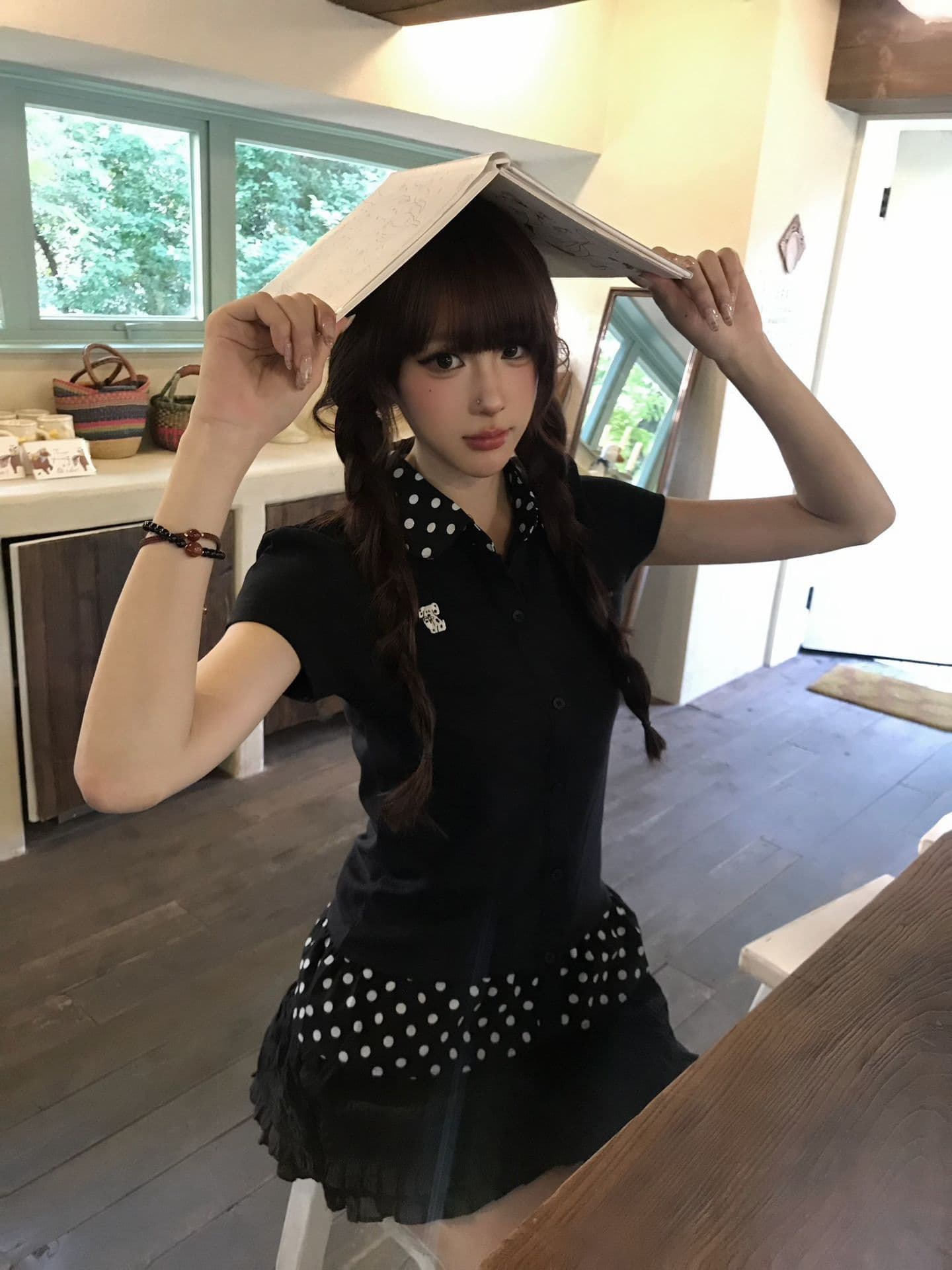 원본 솜씨 자수 40 220 그램 92 면 8 암모니아 Lun 반팔 티셔츠