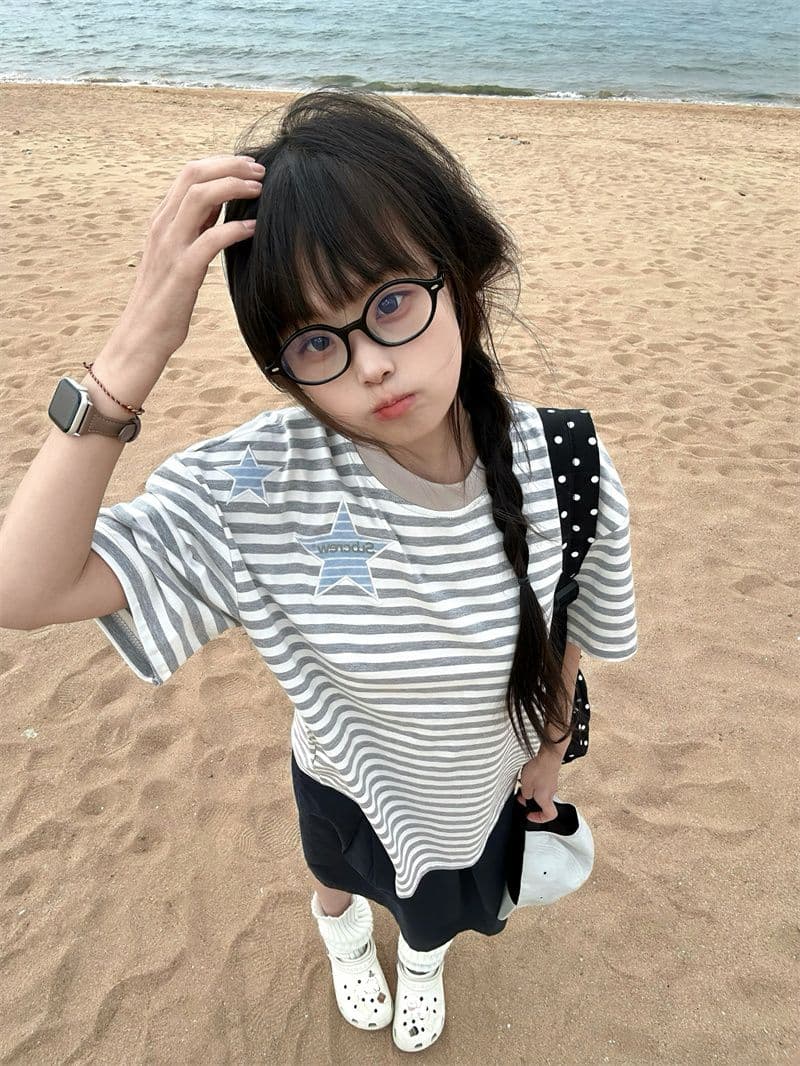 좋은 품질 자수 네리 가게 천 19 지점 220 그램 순면 반팔 티셔츠 상세 이미지 5