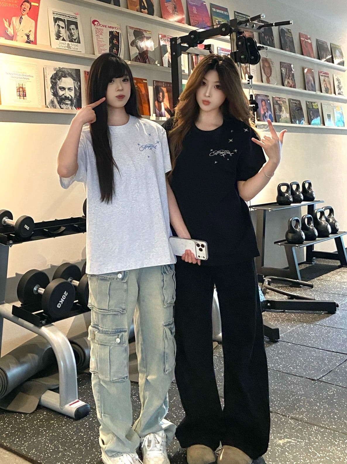 주문 접착제 표준 자수 네리 가게 천 19 지점 220 그램 순면 반팔 티셔츠 상세 이미지 8