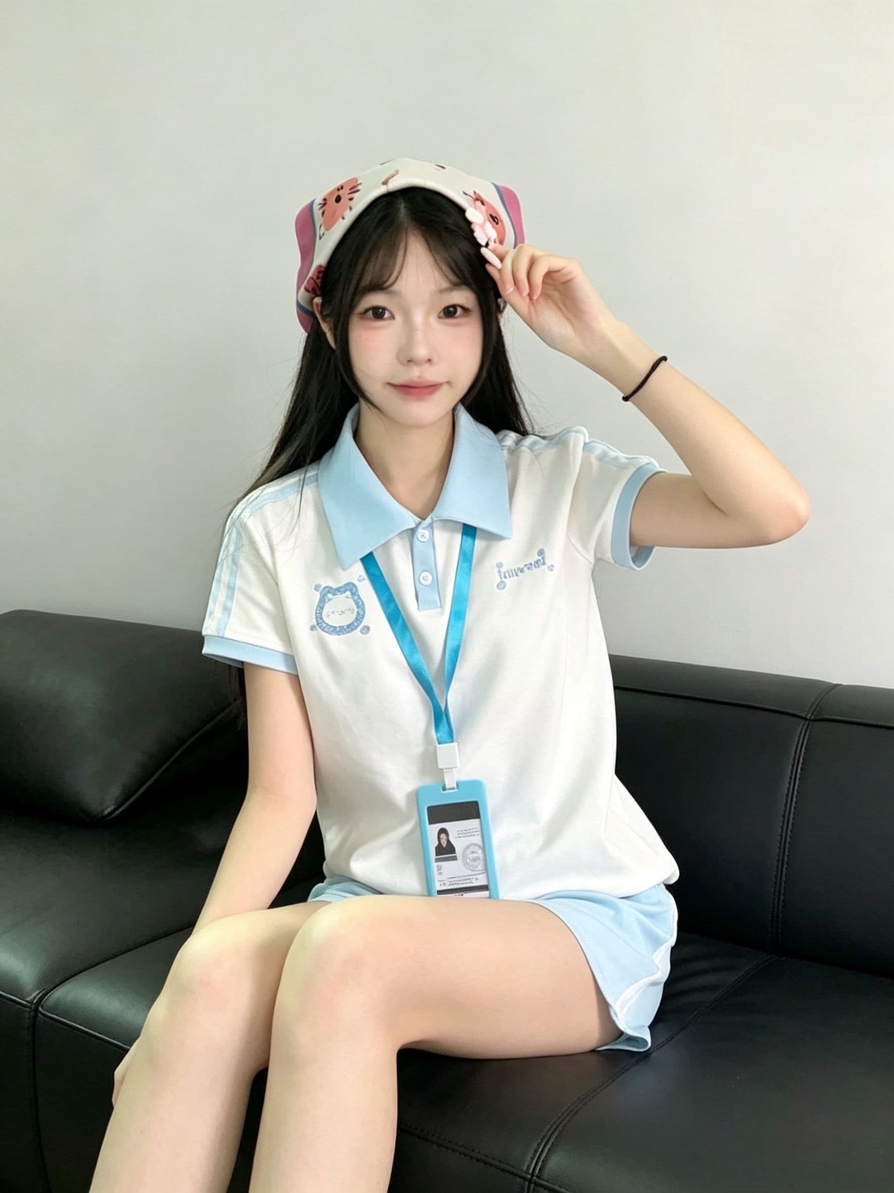 원본 경기 목록 자수 네리 가게 천 40 220 그램 92 면 8 암모니아 Lun 반팔 티셔츠 이미지 4