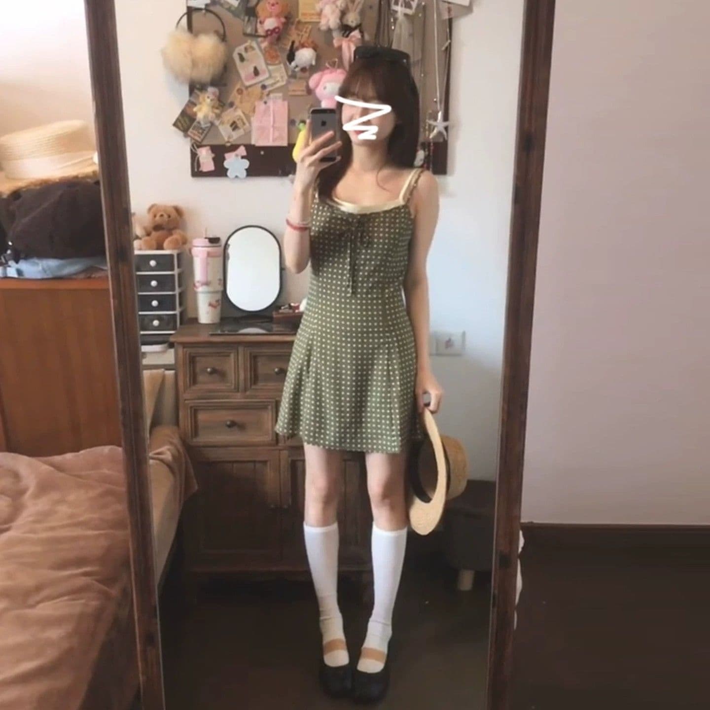 로얄 자매 착용 가져 가라. 레트로 패션 품격 허리 수축 슬림해 보이는 슬립 미니 스커트 고유 한 슈퍼 잘 생긴 드레스 2026 여름 이미지 4