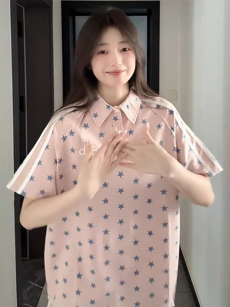 19 지점 220 그램 순면 삽입 어깨 소매 반팔 티셔츠 상세 이미지 5
