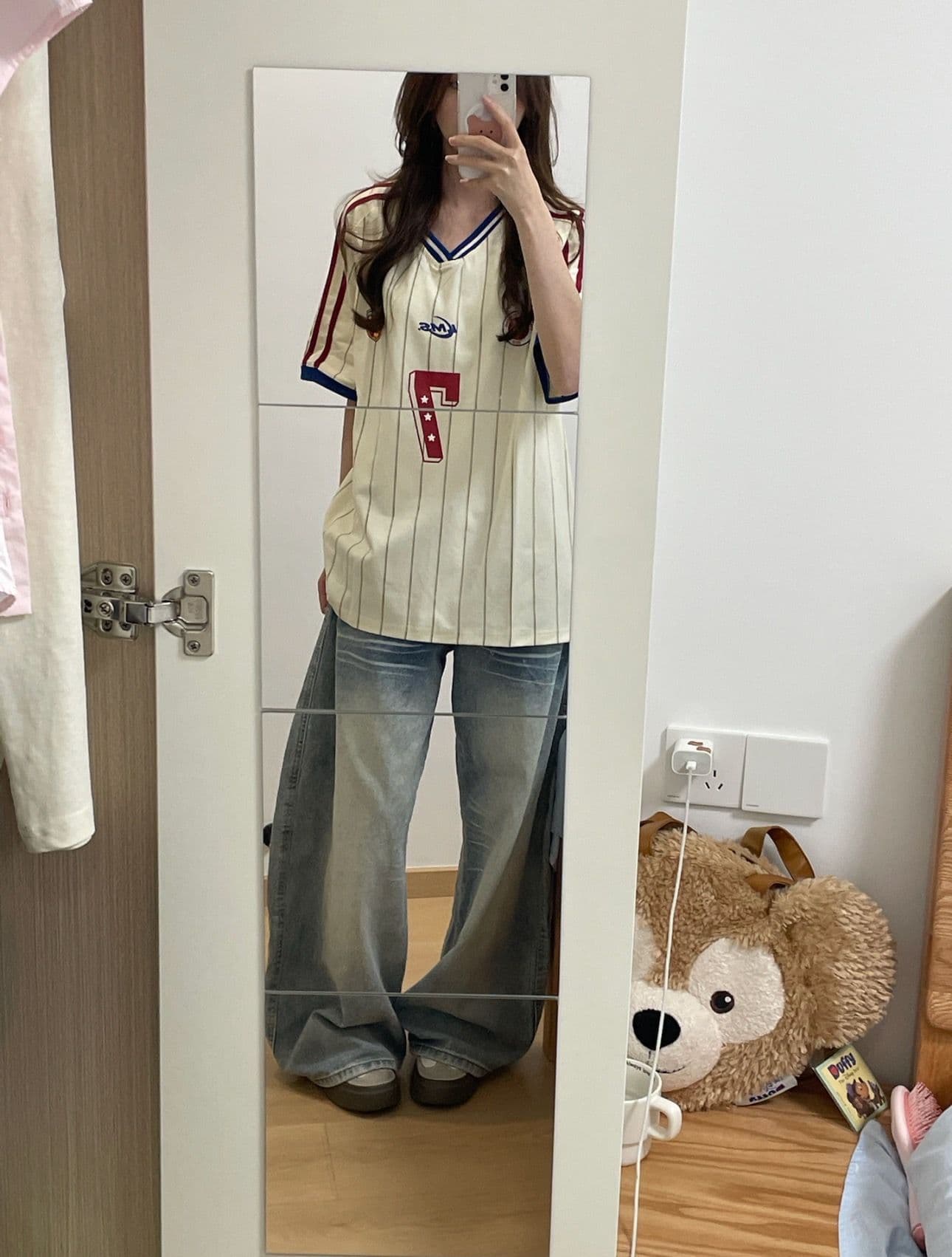 순면 220 그램 반팔 티셔츠 여성 상세 이미지 7