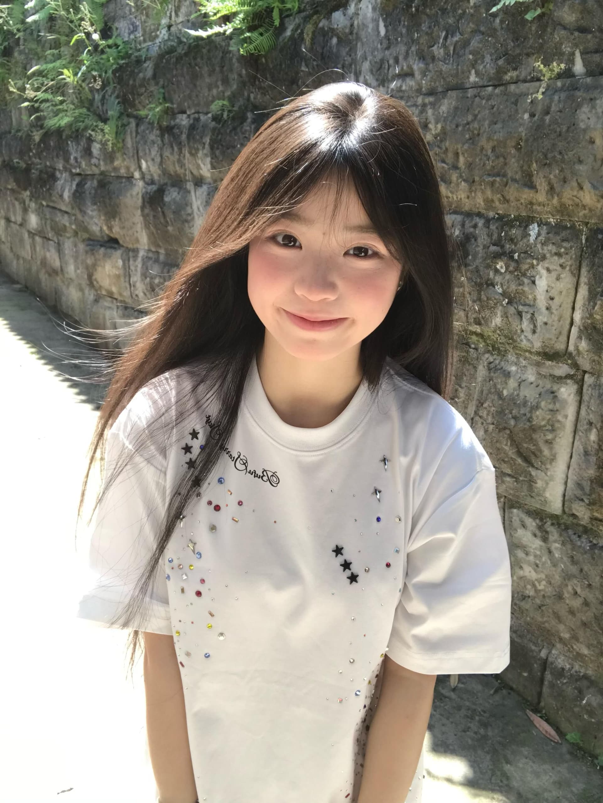 원본 명중 에디션 핫픽스 공예 프린트 19 지점 220 그램 순면 반팔 티셔츠 상세 이미지 4