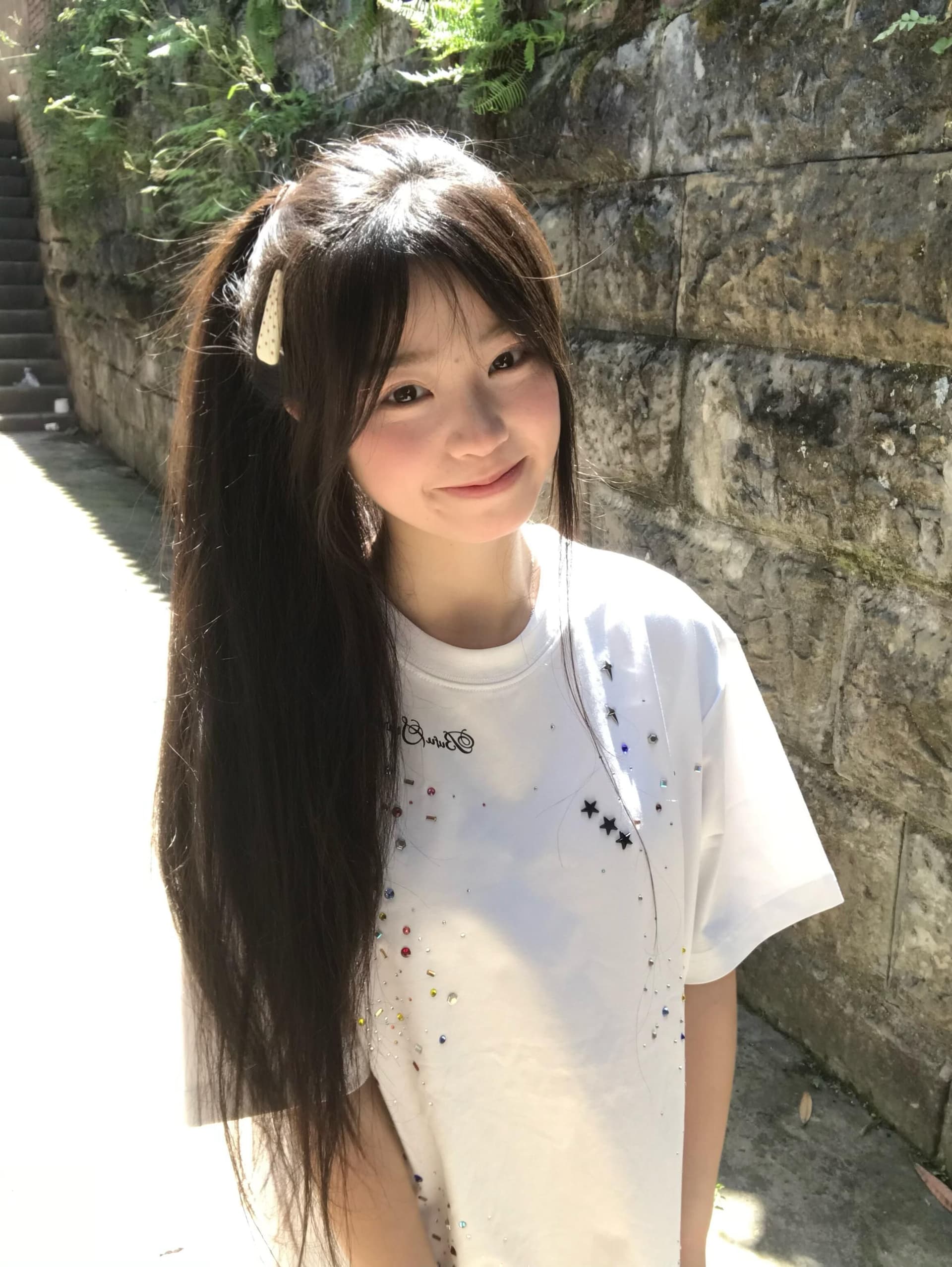 원본 명중 에디션 핫픽스 공예 프린트 19 지점 220 그램 순면 반팔 티셔츠 상세 이미지 5