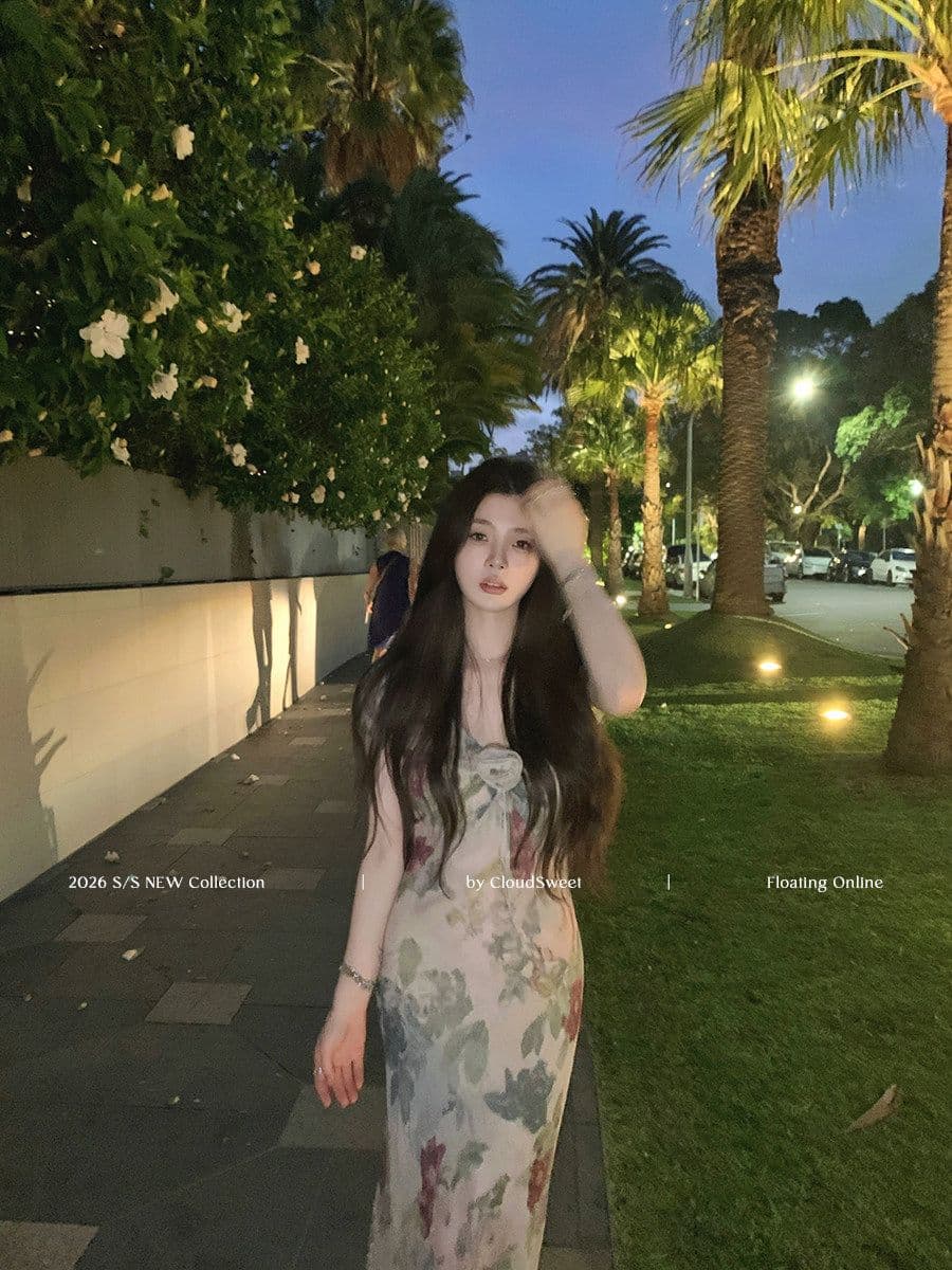 ava 프랑스식 레트로 V넥 작은 날다 소매 몸매 가꾸기 드레스 실크 비스듬한 자르다 피하다. 트위스트 크레이프 롱 스커트