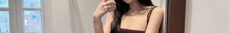 프랑스식 품격 우아함 민소매 슬립 여성 드레스 여름 새로운 작은 대중 고급 센스 하이웨이스트 슬림해 보이는 길다 치마 상세 이미지 5