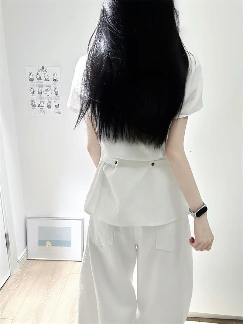 40 순면 220 그램 반팔 이미지 4