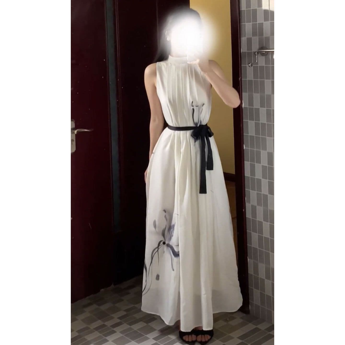 부드러운 바람 고유 한 슈퍼 잘 생긴 ~ 중 슬립 롱 스커트 작은 대중 패션 품격 여성 드레스 2026 여름 새로운 상세 이미지 6