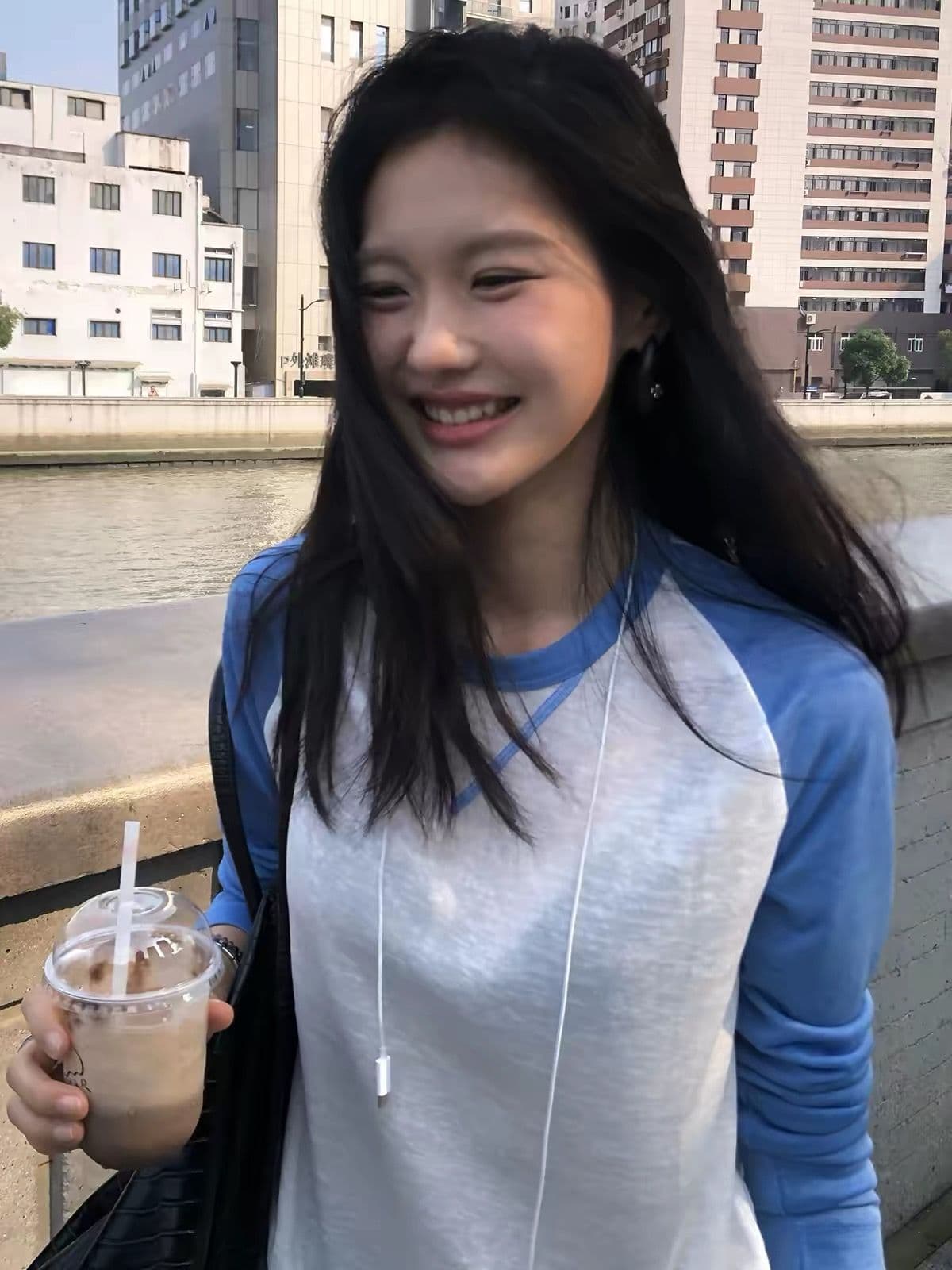 눈꽃 면 반팔 티셔츠
