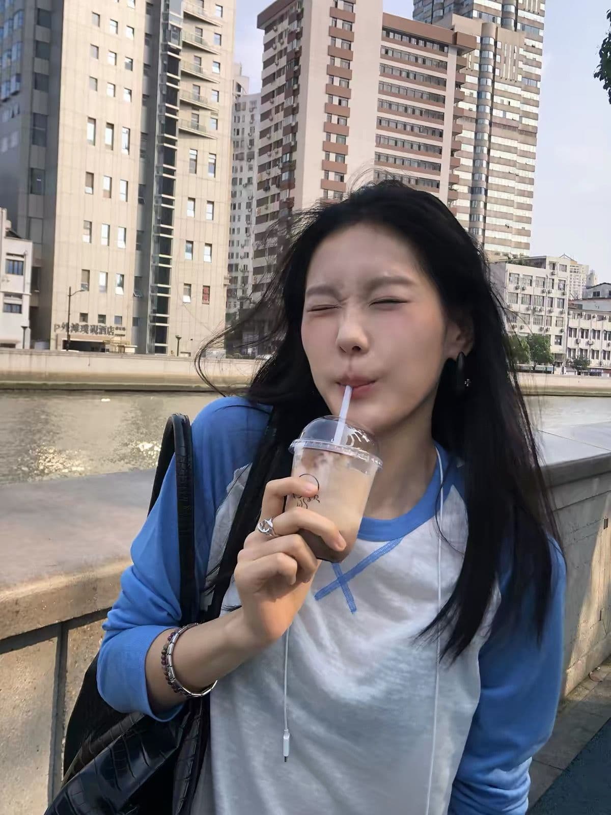 눈꽃 면 반팔 티셔츠 상세 이미지 5