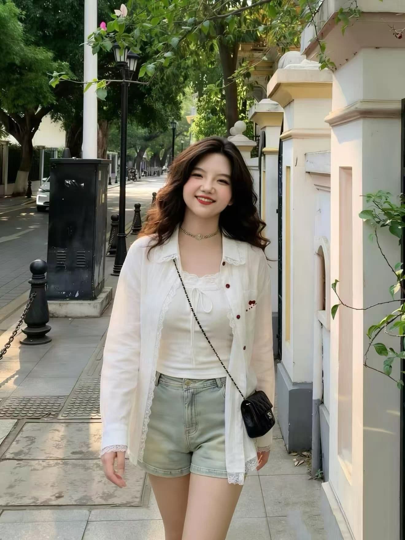 원본 솜씨 원본 원단 kt 고양이 자수 긴팔 셔츠 루즈핏 느긋한 바람 얇은 스타일 재킷 태양 보호 셔츠 여성 여름 상세 이미지 3