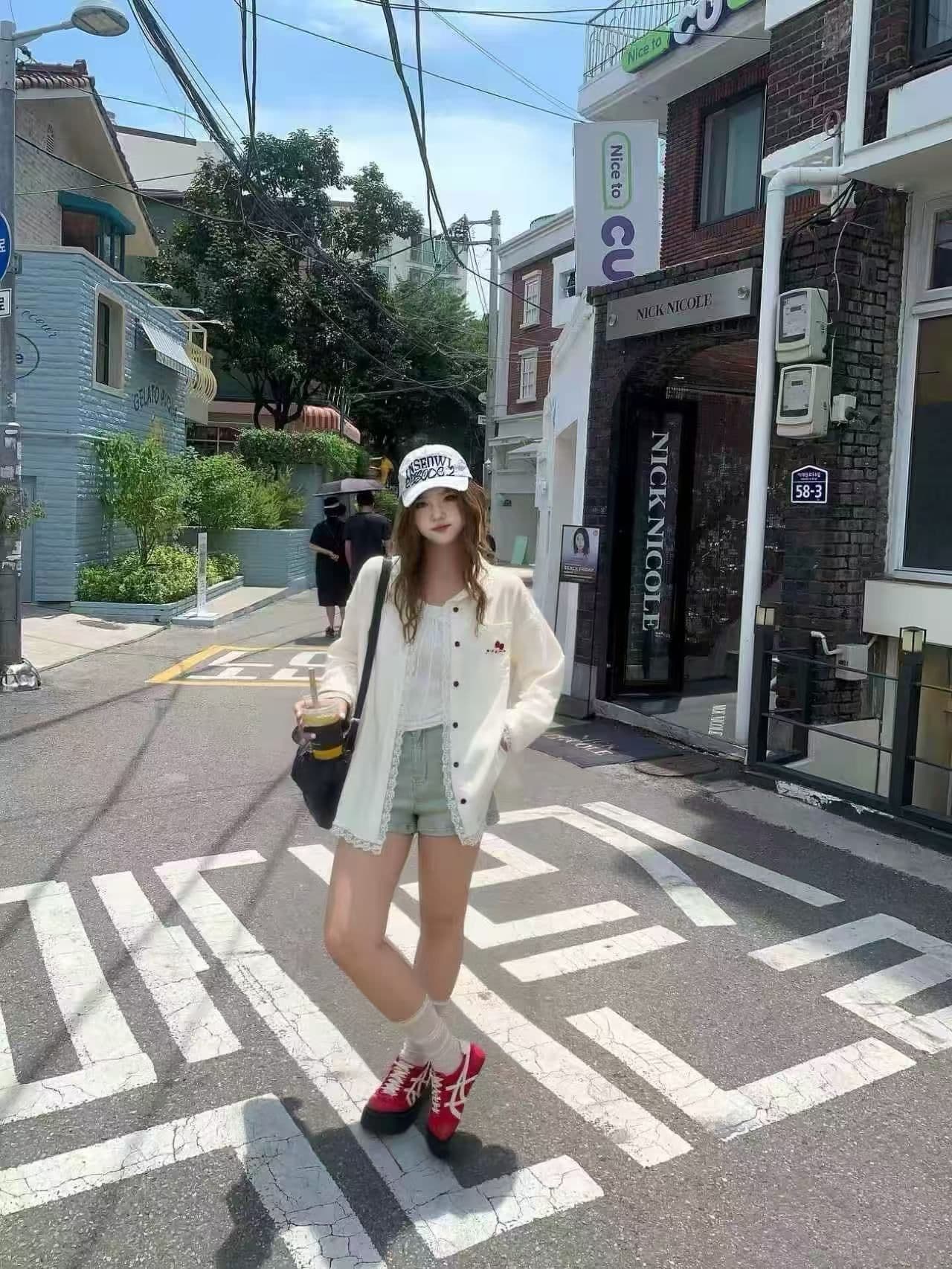원본 솜씨 원본 원단 kt 고양이 자수 긴팔 셔츠 루즈핏 느긋한 바람 얇은 스타일 재킷 태양 보호 셔츠 여성 여름 상세 이미지 4