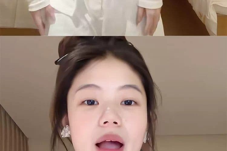 순수한 욕망 바람 핫걸 디자인 센스 비틀림 얇은 스타일 마이크로 ~을 통해 긴팔 블라우스 몸매 가꾸기 슬림해 보이는 품격 외출용 자외선 차단 맨위 상세 이미지 5