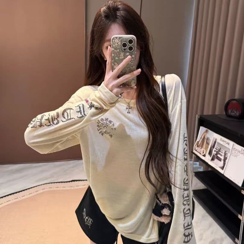 압력 훈련 눈꽃 면 자외선 차단 블라우스 여성 이미지 2