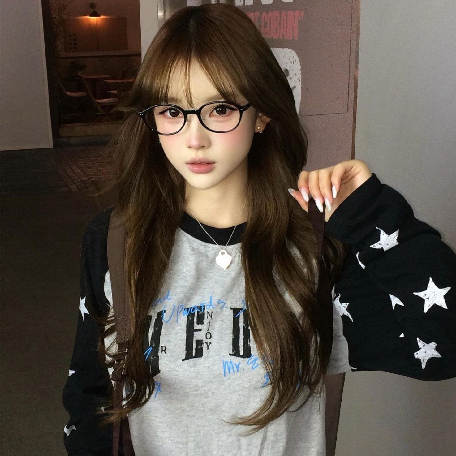 원본 솜씨 순면 220 그램 긴팔 티셔츠 여성 상세 이미지 11